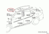 Replacement roof gutter moulding drip rail strip for Toyota Corolla 10th generation NZE140 ZRE142