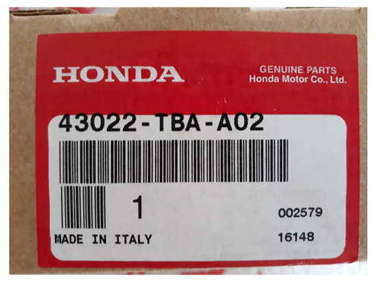 Disc Brake Pad Front Genuine Honda Civic 2020