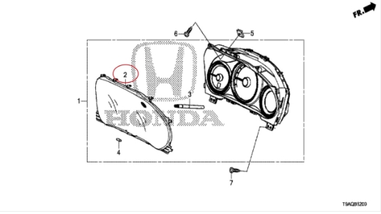 Meter Lens Honda City 2022